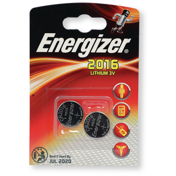 Knopfzellen Energizer Lithium CR 2016